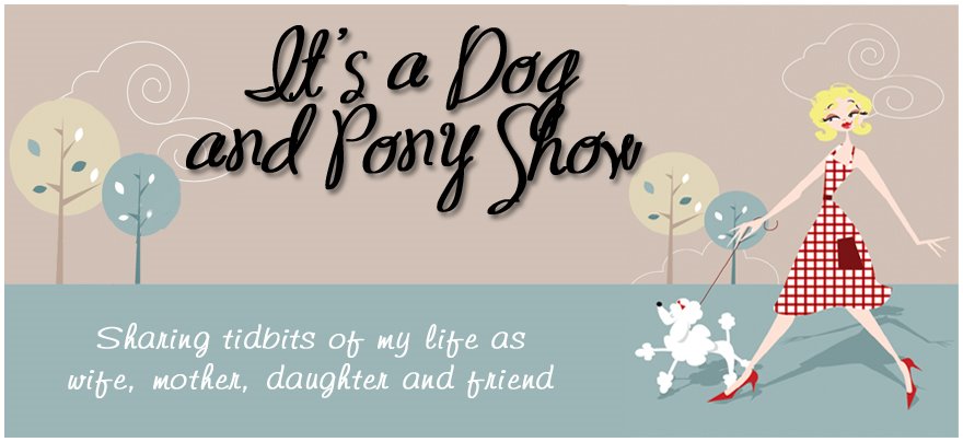 It's a Dog and Pony Show....