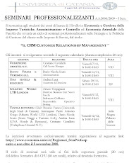 Seminari professionalizzanti sul CRM