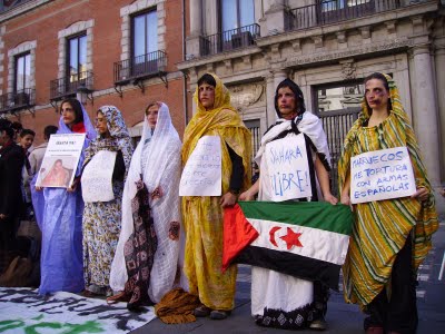 Sahara una cuestión de colonialismo español auto determinación y independencia y federalismo de Esp