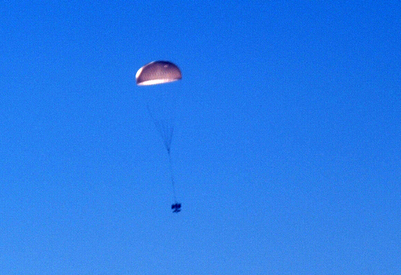 TWO BALLOONS TERMINATED FLIGHT
