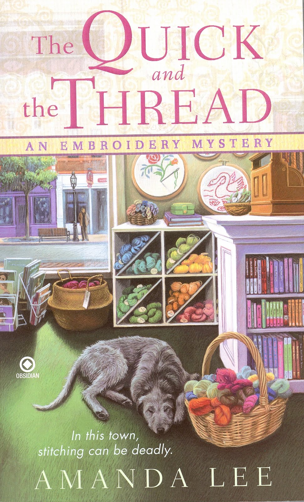 Snowgirls Cross Stitch, Ornament and Embroidery Mystery Novel