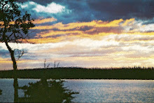 A July sunset at Green lake.