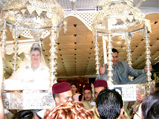 CG wed Moroccan muslim weding dress