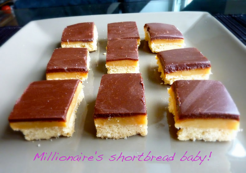Mes millionaire's shortbread ou recette des Twix !!