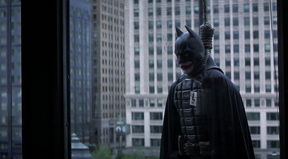 The Dark Knight - Where did the fake Batman's get their masks... | The  SuperHeroHype Forums
