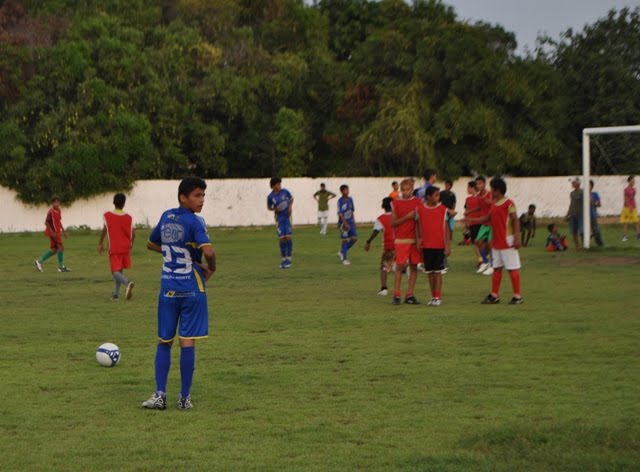 Foto do amistoso realizado entre Proesporte e AABB