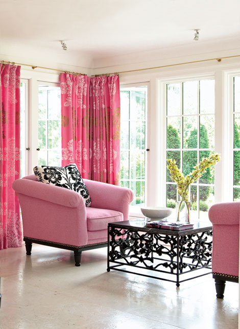 belle maison: Window Treatment Ideas: Side Panels