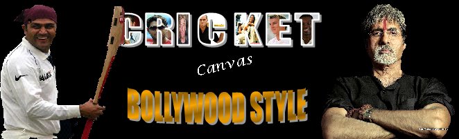 Cricket Canvas - Bollywood Style