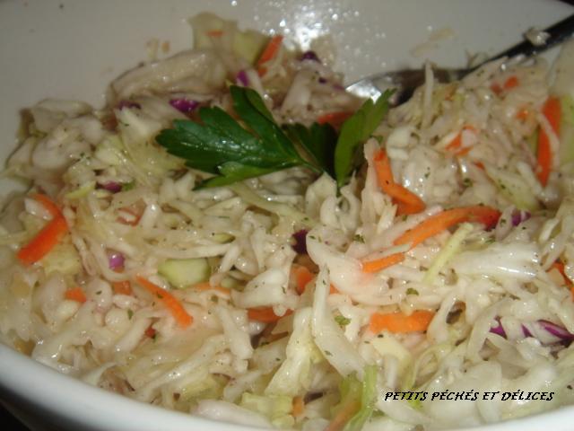 recettes entrees Salade de chou nappa aux crevettes et ananas