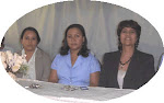 Licda. Angela María de los Santos de Marte, Rosanna Frías y Mireya Batista - Coordinadoras TICs