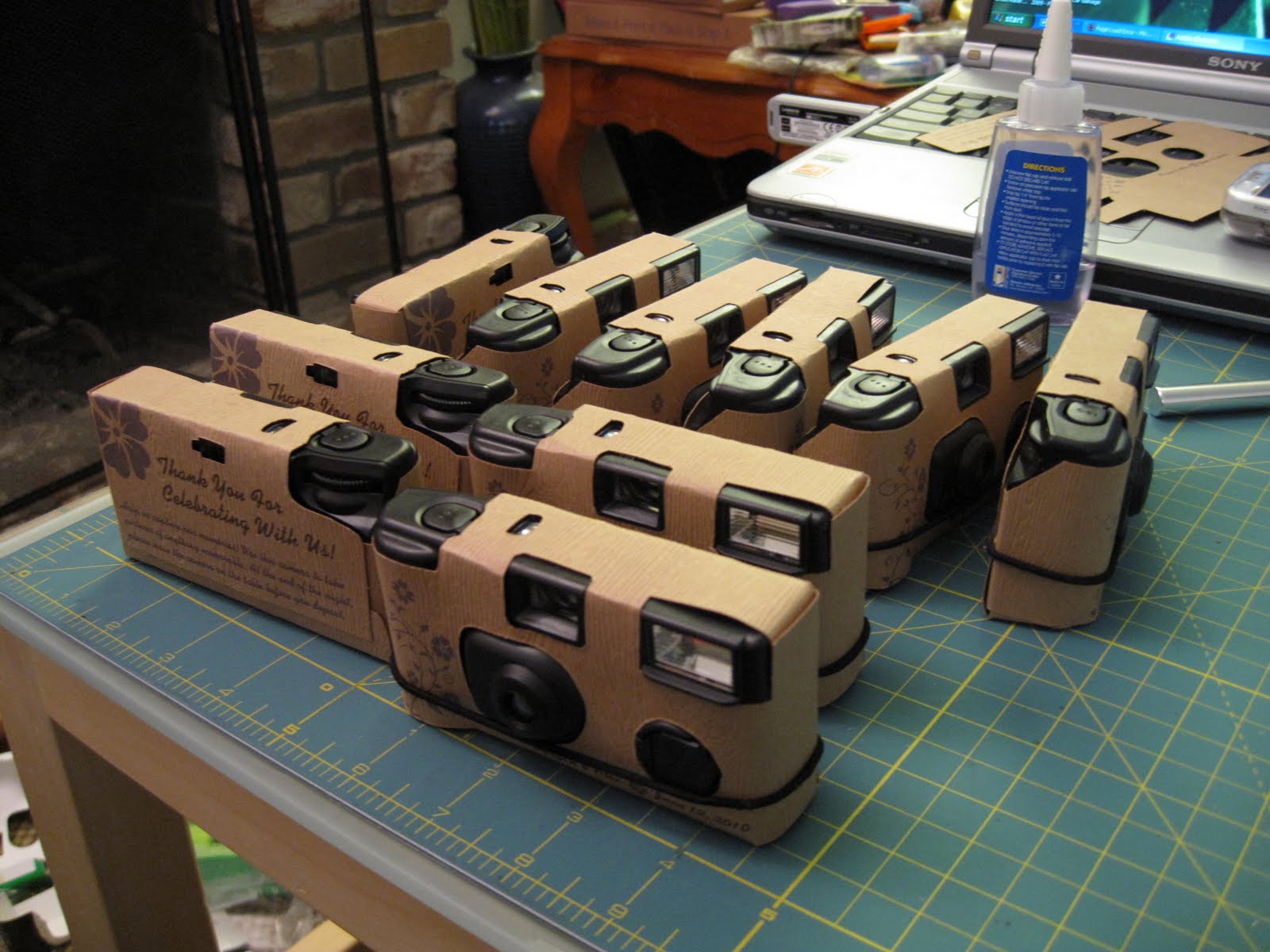 Handcrafted Hitching Post Old School Disposable Table Cameras So There You Have It An Easy Way To Make A Template For Custom Camera Sleeves That Will Work With Any Type Of Disposable