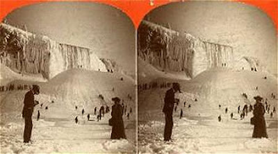 beku8 Bekunya Air Terjun Niagara Tahun 1911