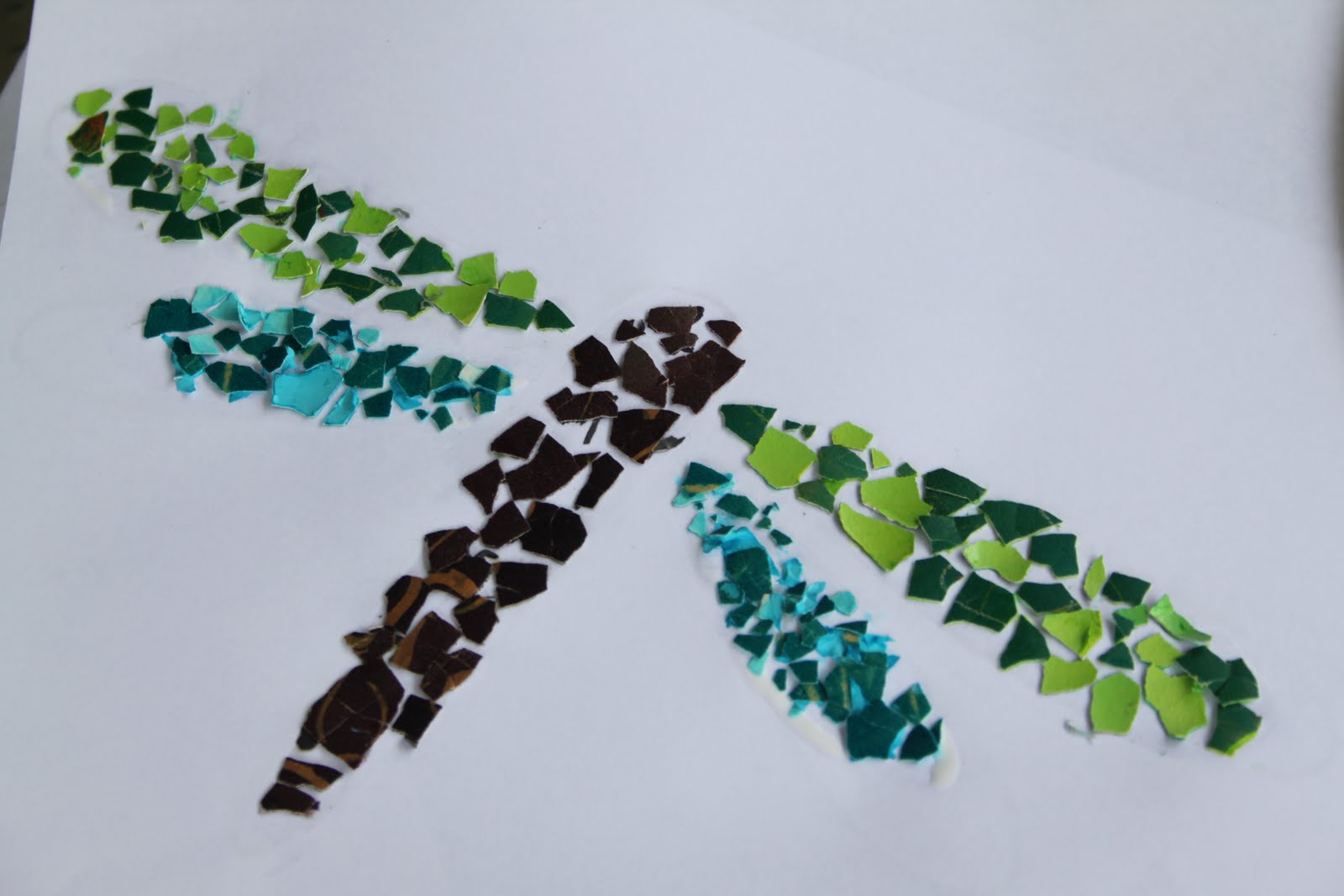 Mumma made it This time last year egg shell mosaic