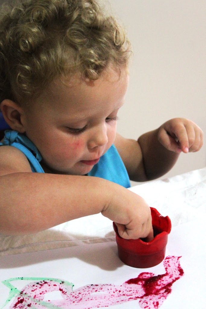 Mumma made it edible fun jelly painting