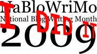 NaBloWriMo - National Blog Writing Month