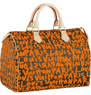 Wholesale Knockoff Desinger Bags Purses: Replica Louis Vuitton Monogram Graffiti Speedy 30 Bags