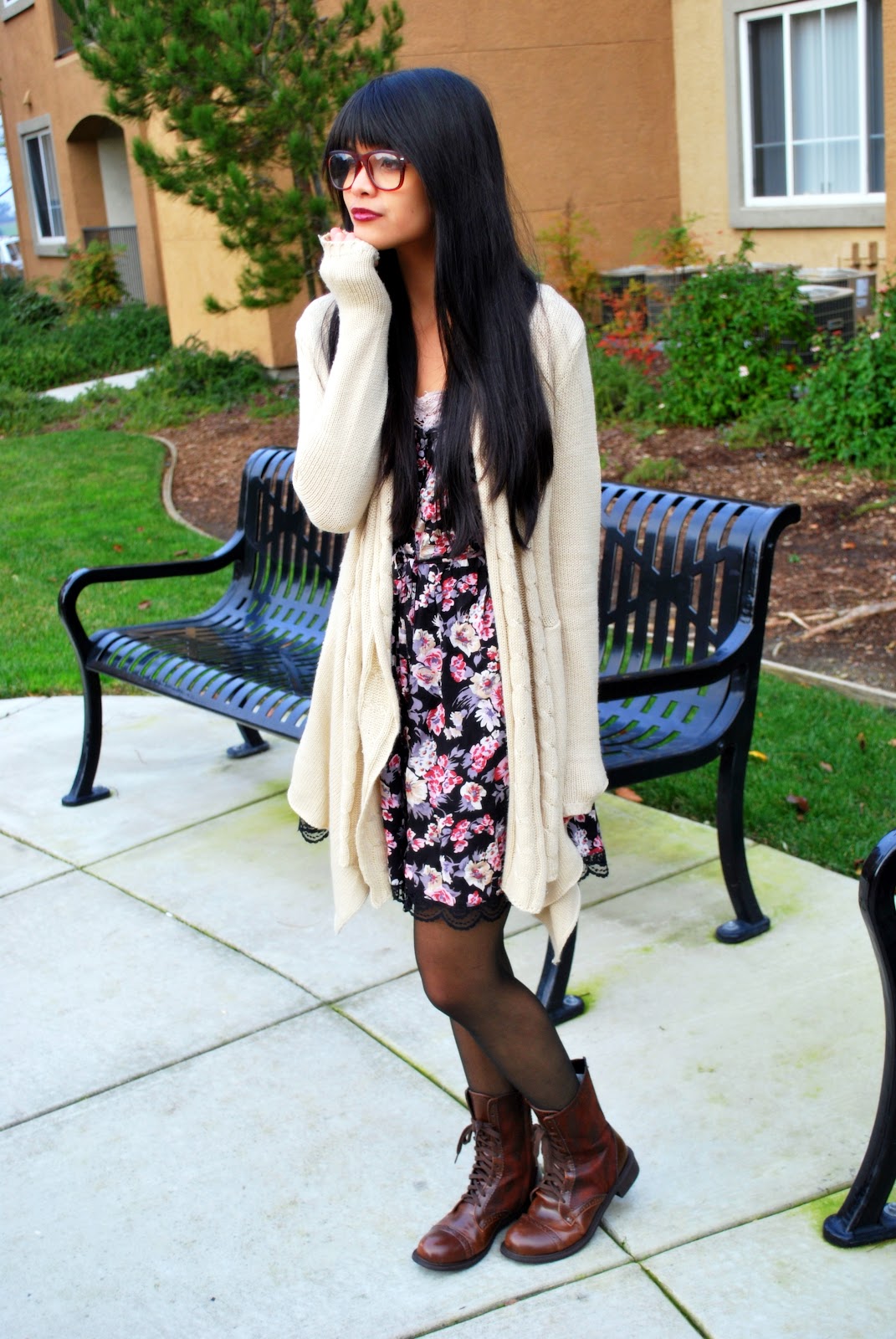 Inspirafashion Cardigan Weather.