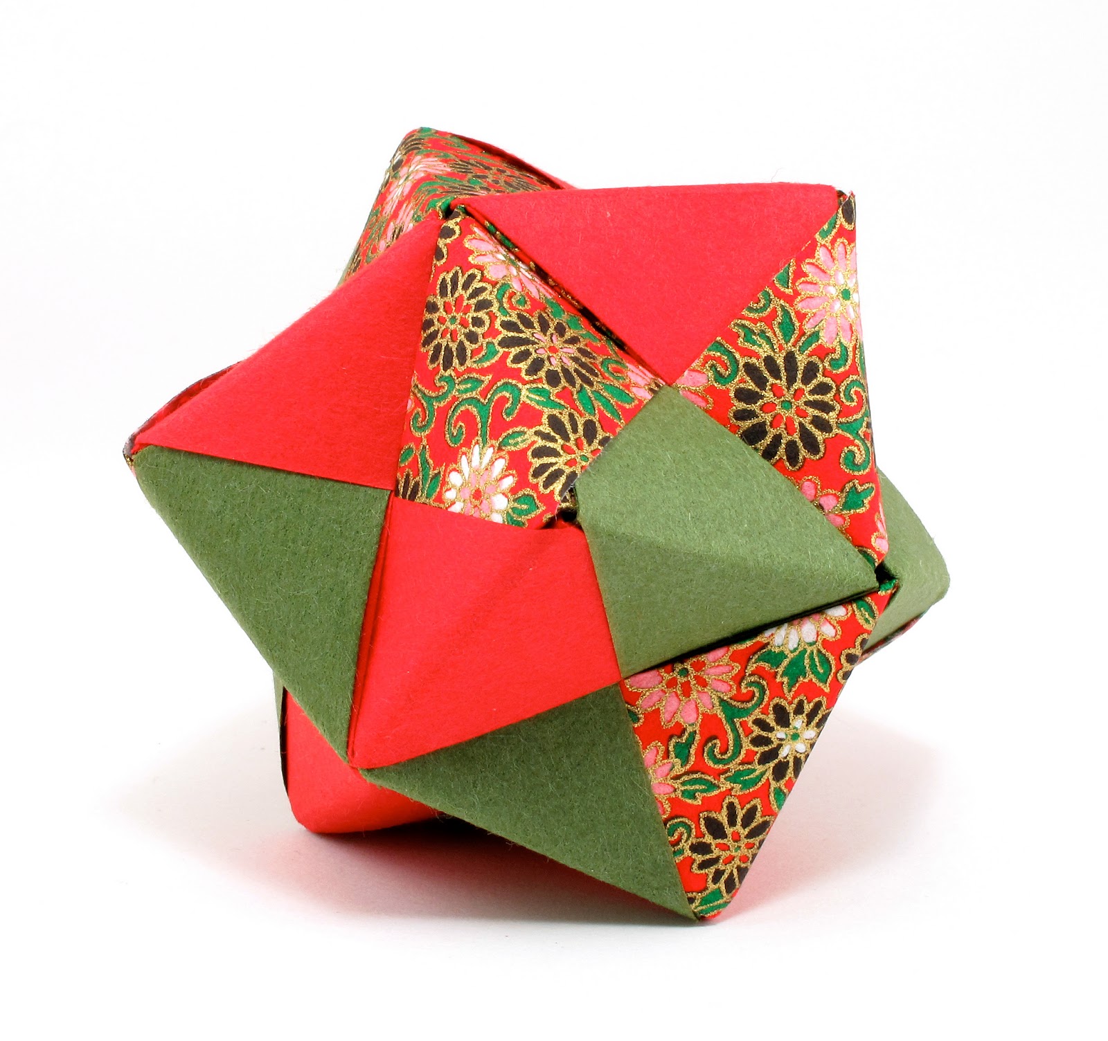 Modular Origami: How to Make a Cube, Octahedron & Icosahedron from
