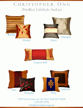 Christopher Ong's Decorative Pillow Collection