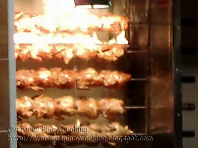 Arabic Roasted Chicken In Rotisserie