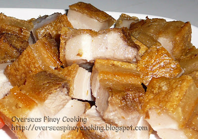 Crispy Pork Dinuguan - Lechon Kawali