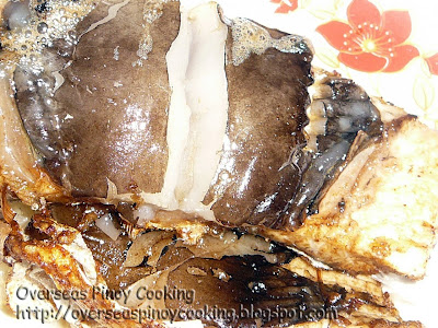 Fried Bangus Belly