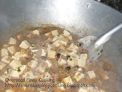 Mapo Tofu - Cooking Procedure