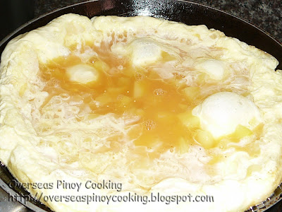 Tortang Patatas, Potato Omelet - Cooking Procedure