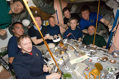 International Buffet on the ISS