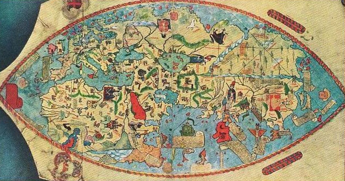 Ancient World Maps: World Map 15th Century