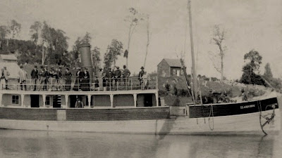Vapor Llanquihue - Puerto Octay 1904