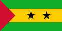 SÃO TOMÉ E PRÍNCIPE - Bandeira Nacional