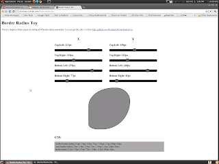 Border Radius Toy screenshot