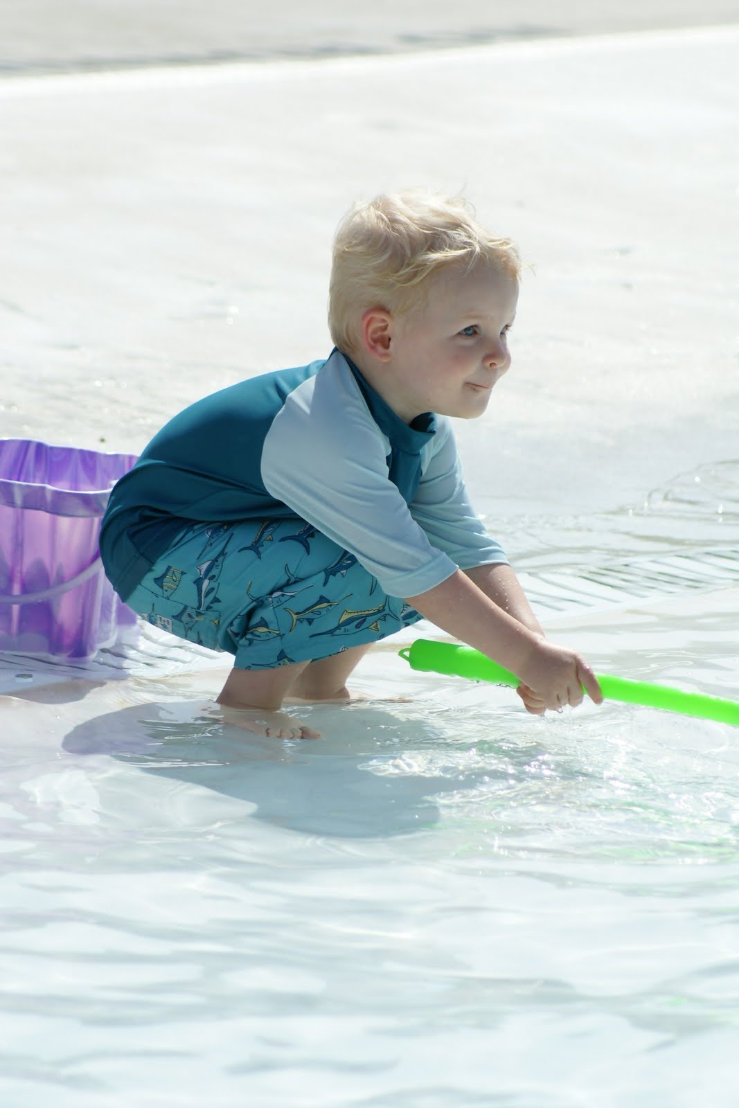 A Blue and Green Splish Splash Pool Party - Anders Ruff Custom Designs, LLC