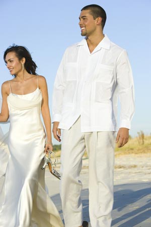 outfit boda guayabera