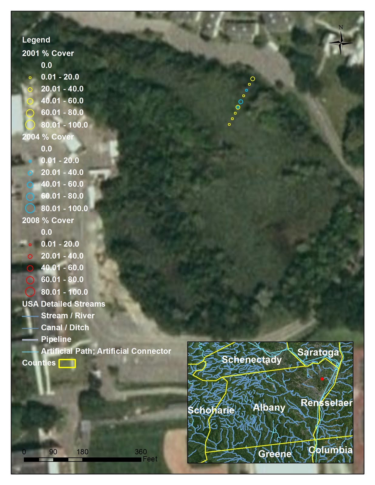 Siena College Marsh Ecosytem GIS Model