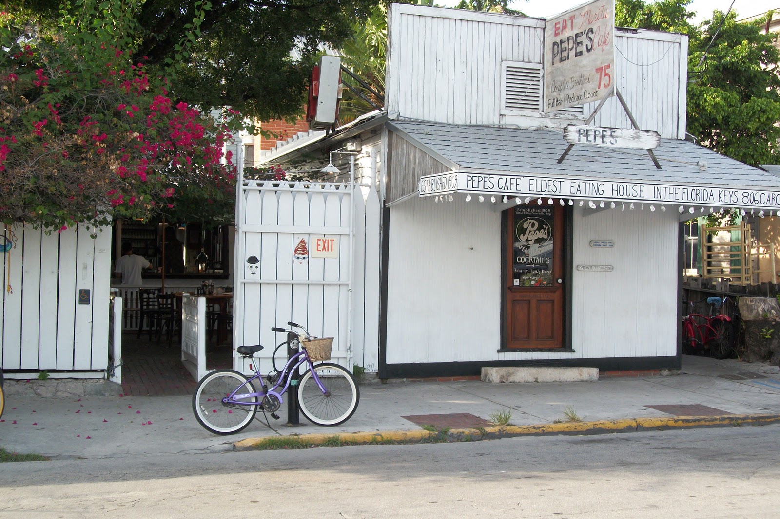 There's a place I dream about Drinking Key West