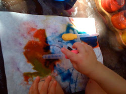 painting wet waldorf technique mommy class paint silverlake pose tree