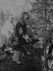 Rowan at tree planting