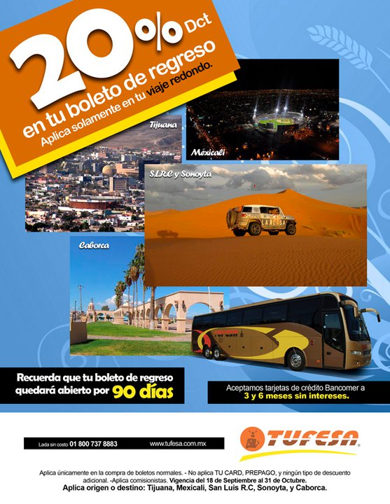 La Nueva Guia del Viajero en Mexico: Tufesa