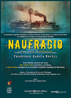 Naufragio : la historia olvidada del vapor Príncipe de Asturias