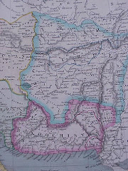عام 1831م خريطة بلوشستان المستقلة