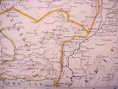 عام 1880 خريطة بلوشستان الشرقية