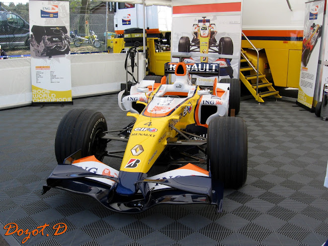Formule1 Renault R27 Zolder 2007