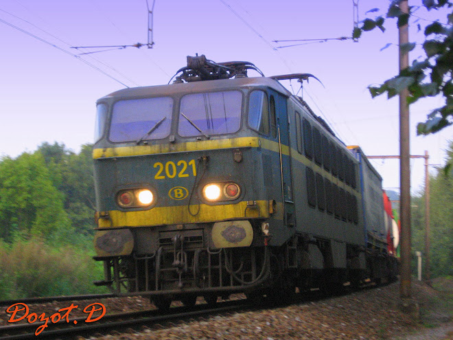 Locomotive électrique série 2021, mise en service en 1977.