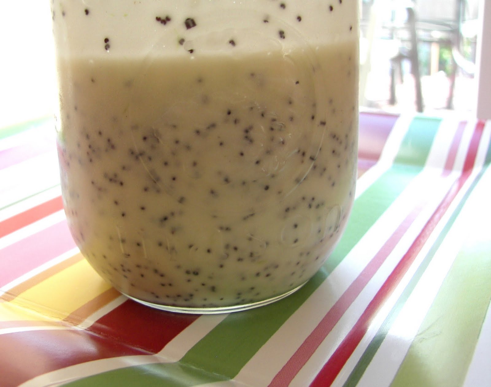 Vinaigrette aux graines de pavot