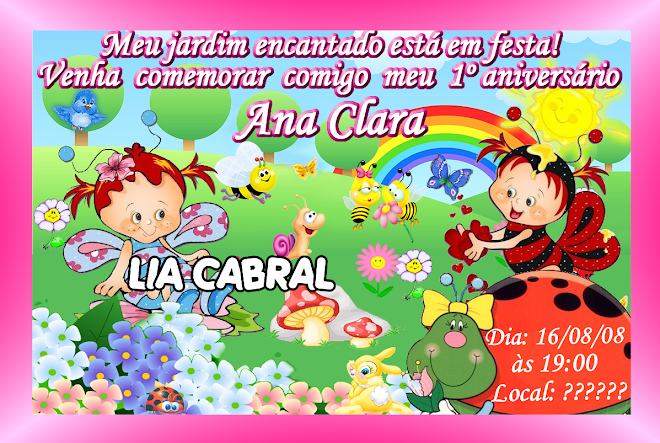 CONVITE JARDIM ENCANTADO