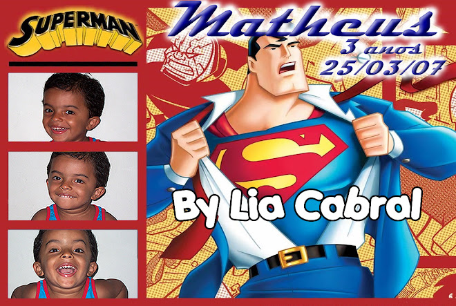 FOTO LEMBRANÇA SUPER HOMEM