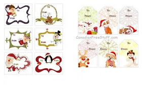 What's on my mind: Free Printable Christmas Gift Tags ~ So Cute!!!