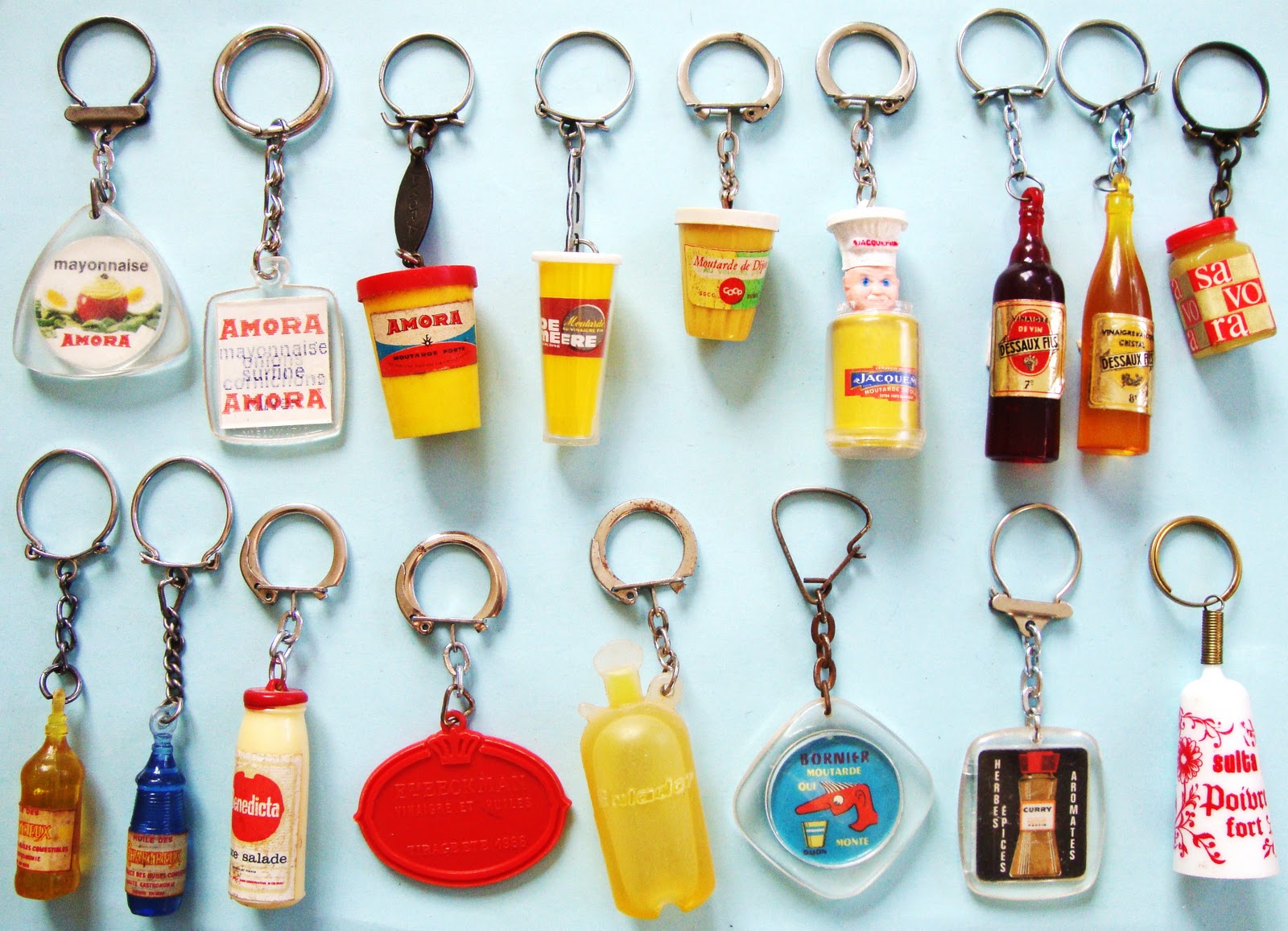 Porte-clefs - Ancien Porte Clé Publicitaire * Fromage pour tartine